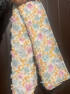 Floral Print Stole - New Condition