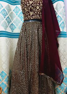 NEW Heavy LEHENGA Choli 42&#34;