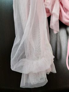 Pink Ruffle Top