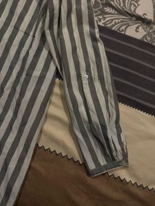 NEVER USED Long Striped Shirt