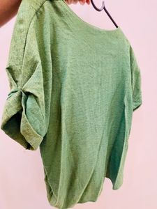 XL Green Casual Top