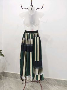 Multi Printed Midi Skirt