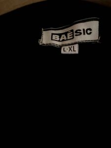 👕 Baesic World Oversized Black Shirt