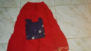 Kurti And Skirt Set