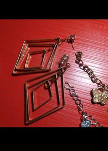 Bracelet And Earrings Combo