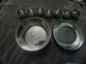 Steel Spice Box With Seven Container/ Masala Dabba