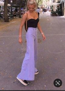 Flared Y2K Purple Pants