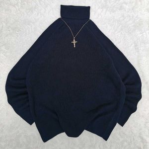 H&amp;M Navy Turtleneck Sweater