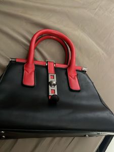 Black Colour Handbag