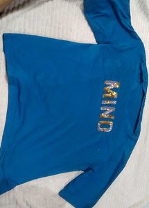 Blue Casual Women&#39;s Top