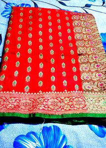 Pure Banarasi Silk Saree 2