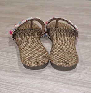 Embroidered Sandals
