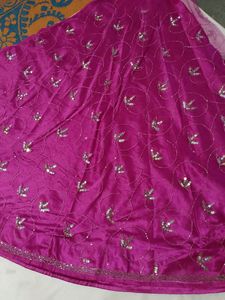 Unstitched Lahenga Choli And Dupatta Fabric
