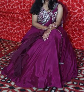 Heavy Flare Lehenga Choli With Attatched Cancan
