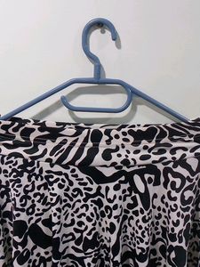 Cowprint Mini Skirt