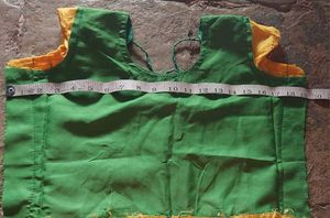 Green &amp; Yellow Gown
