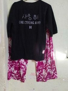 Combo Of Lower N Tshirt