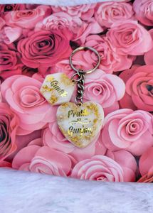 Couple Name Keychain