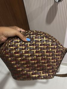 Woven Sling Bag