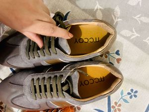 McCoy Men&#39;s Grey Casual Sneakers