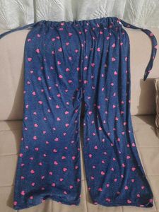 Heart Print Pajama Pants