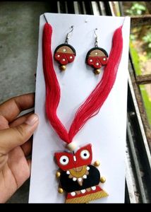 Owl And Flower Neck Set