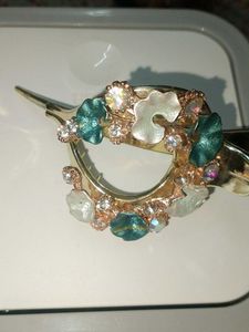 Floral Hair Claw Clip