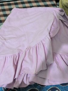 Lavendar Wrap Skirt