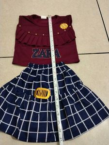 new Cute Zara Girls Outfit kids dress