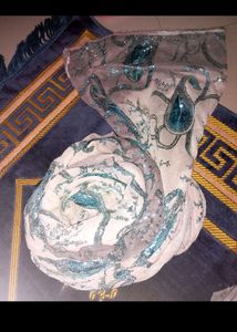 Beautiful 😍 Heavy Work Long Dupatta