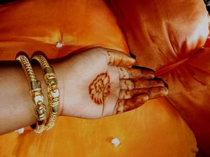 Temple Were Ethnic Golden Bangles