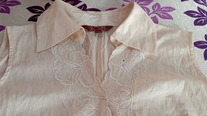 Some Body V-neck with embroidered Stylish Dress