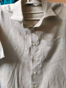 Old Money outfit Linen Short Sleeve Button Down