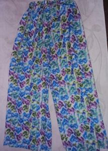 Multi Color Gol Kurti Plazo Set