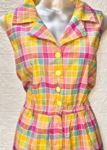 Multicolored Jumpsuit Medium Size
