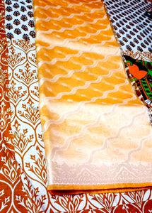 Elegant organza silk saree