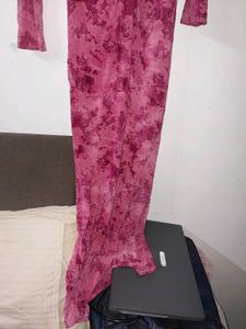 Mauve Velvet Dress