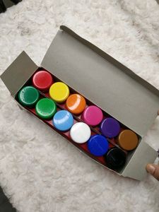 Faber -Castell  12 Tempera Paints 🎨🖌️