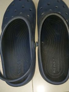Original Crocs Navy Blue Sandals &amp; Floaters