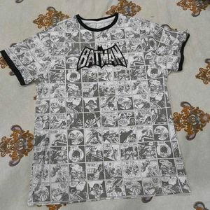 Batman Comic Print T-Shirt