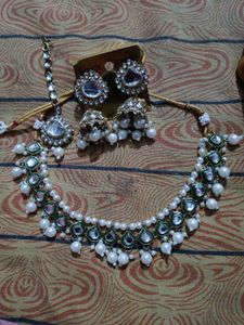 New Zaraki Kundan Jewelry Set