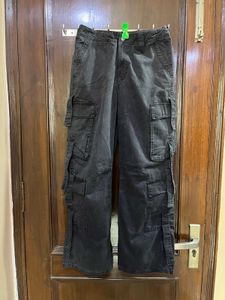 Dark Grey Cargo Pants