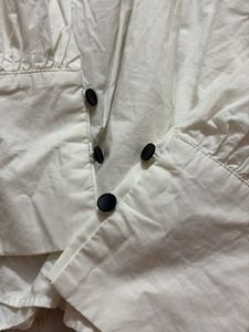 White Long Sleeve Top