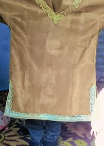 Kashmiri Velvet Tila Phiran For Girl Kids