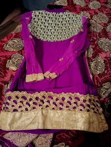 Embroidery Kurta With Churidar Size Issues
