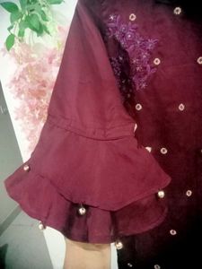 Two Pcs Suit With Attached Lining In Both(New)