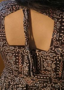 Kalamkari Anarkali dress