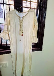 Elegant White Kurta