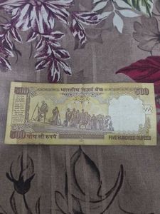 500 Rupee Note