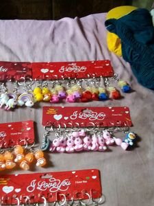 Five Dozen Keychain- More Than 60 Pieces